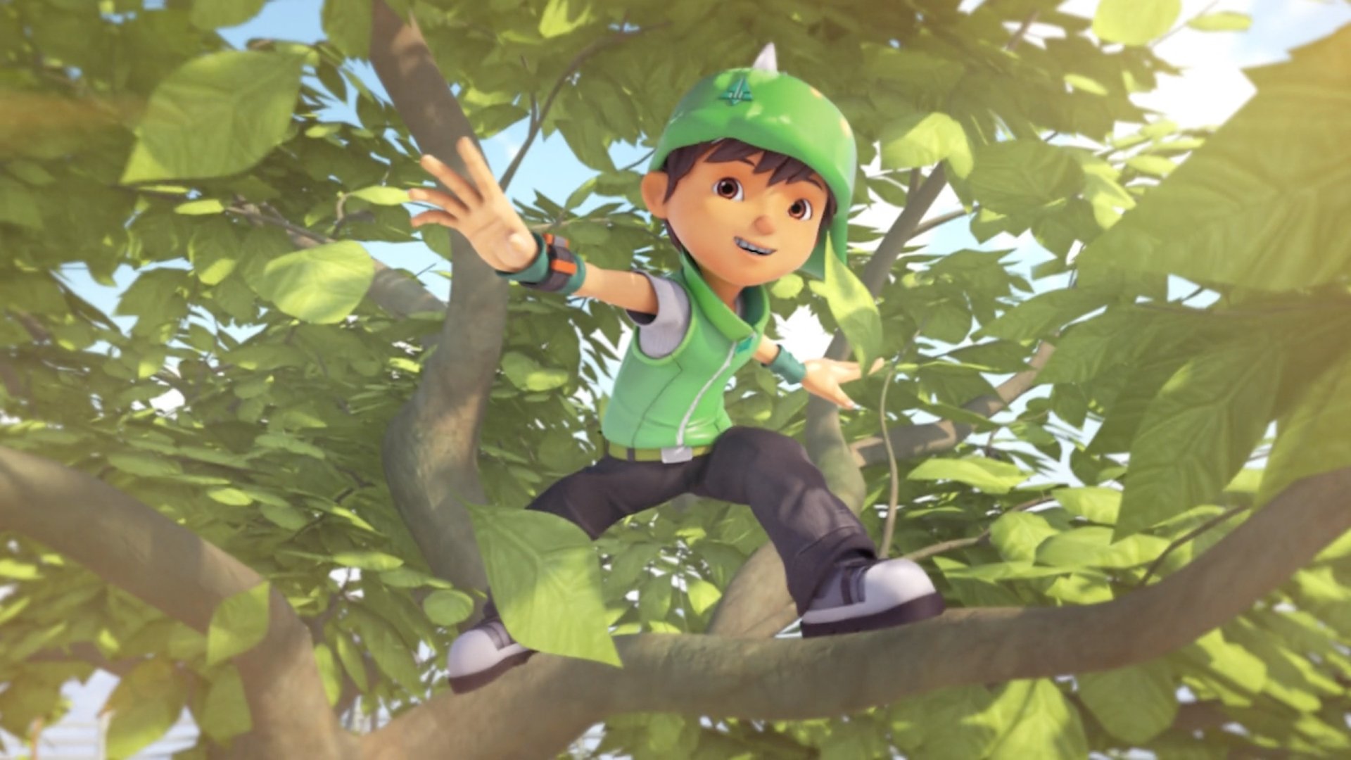 BoBoiBoy Galaxy 2016  [S01E05] - BoBoiBoy Daun vs Lanun