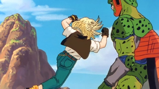 Dragon Ball Z Kai 2010  [S04E02] - The Battle Turns for the Worst! Cell Attacks Android 18!