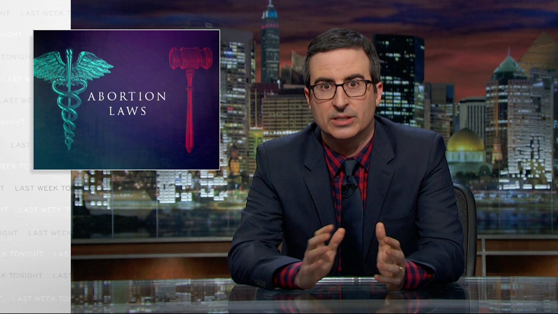 Last Week Tonight with John Oliver 2016  [S03E02] - Abortion Laws