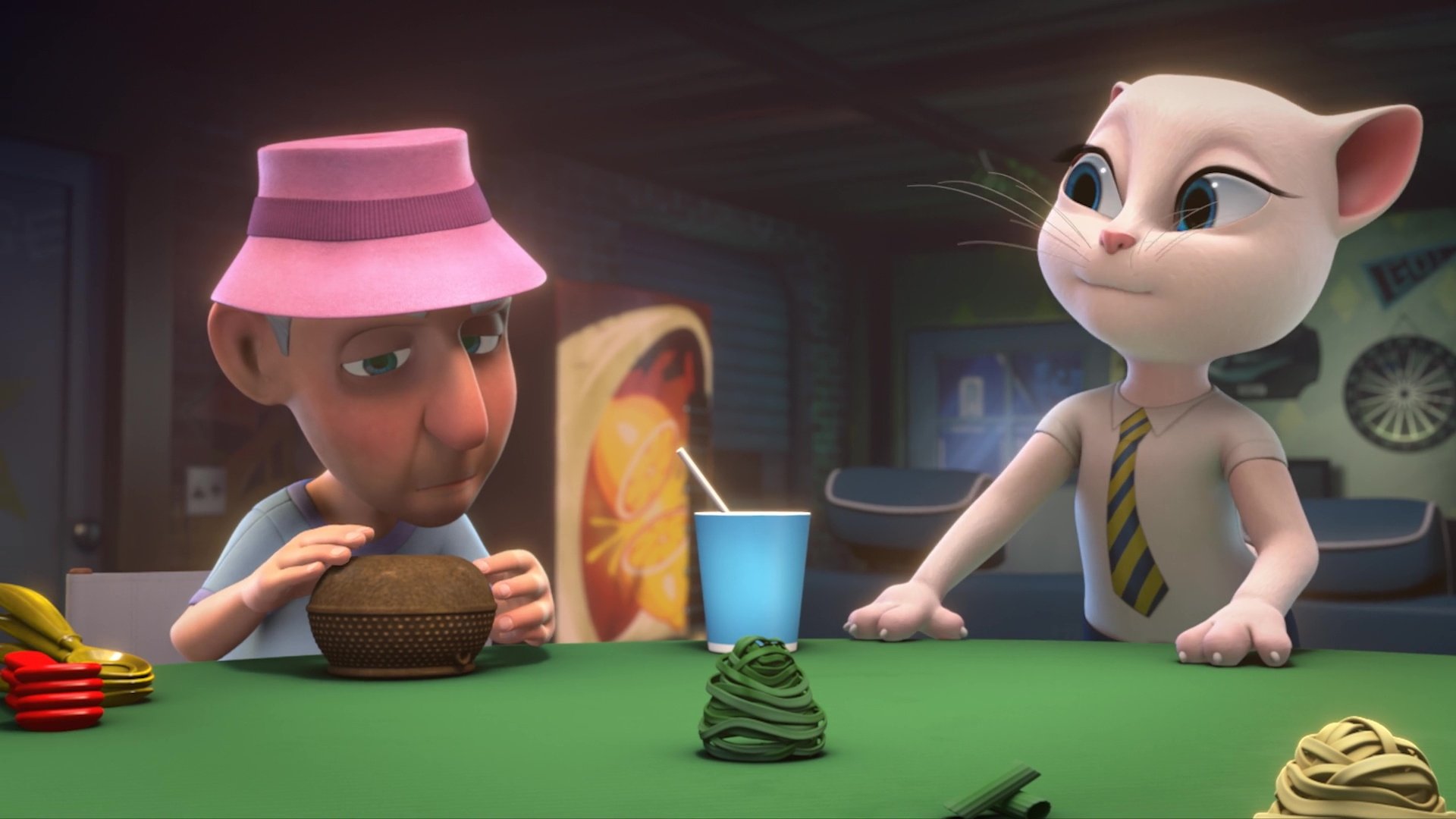 Talking Tom and Friends 2014  [S01E47] - Poker Face