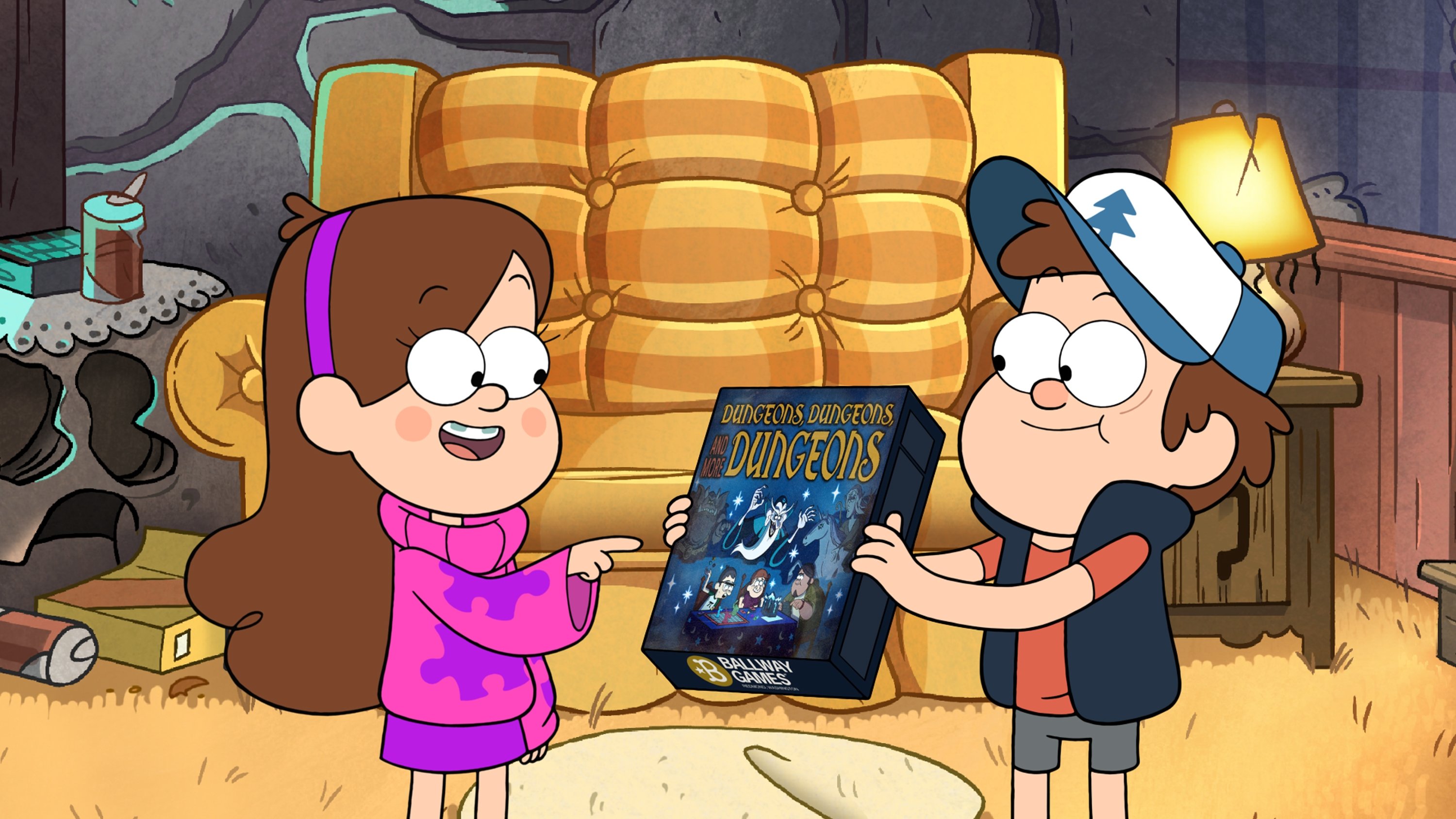 Gravity Falls 2014  [S02E13] - Dungeons, Dungeons, & More Dungeons