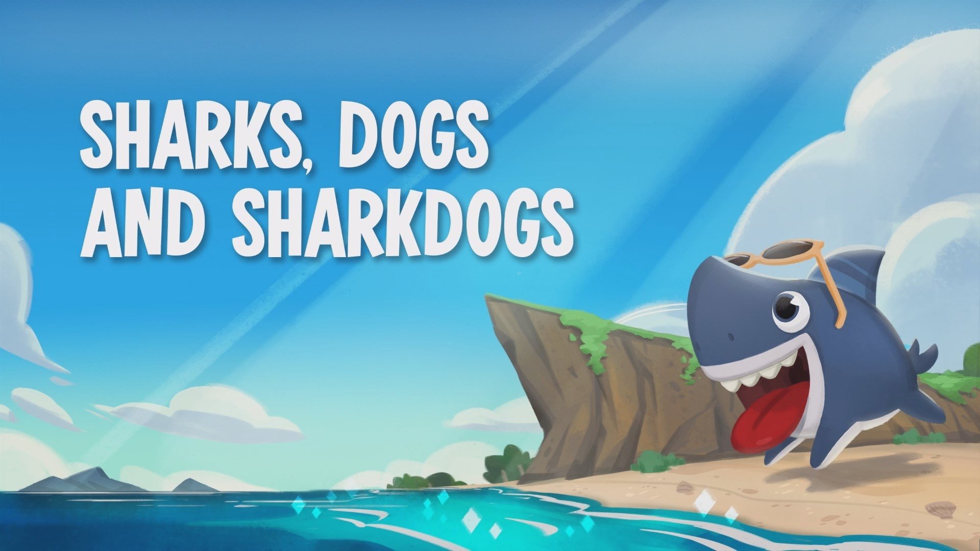 Sharkdog 2023  [S03E01] - Sharks, Dogs and Sharkdogs / Sharkdoggy Day / Fins That Go Bump in the Nig