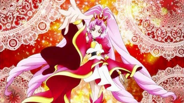 Go! Princess PreCure 2015  [S01E22] - The Flames of Hope! Her Name is Cure Scarlet!!
