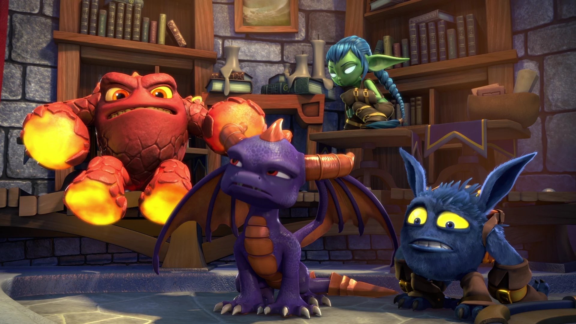 Skylanders Academy 2017  [S02E10] - Who's Your Daddy?