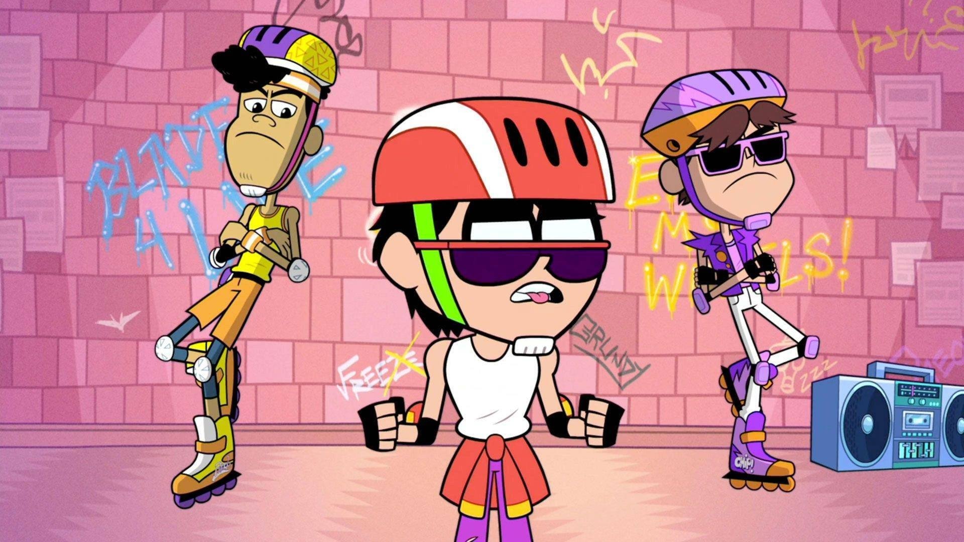 Teen Titans Go! 2015  [S03E34] - Rad Dudes with Bad Tudes