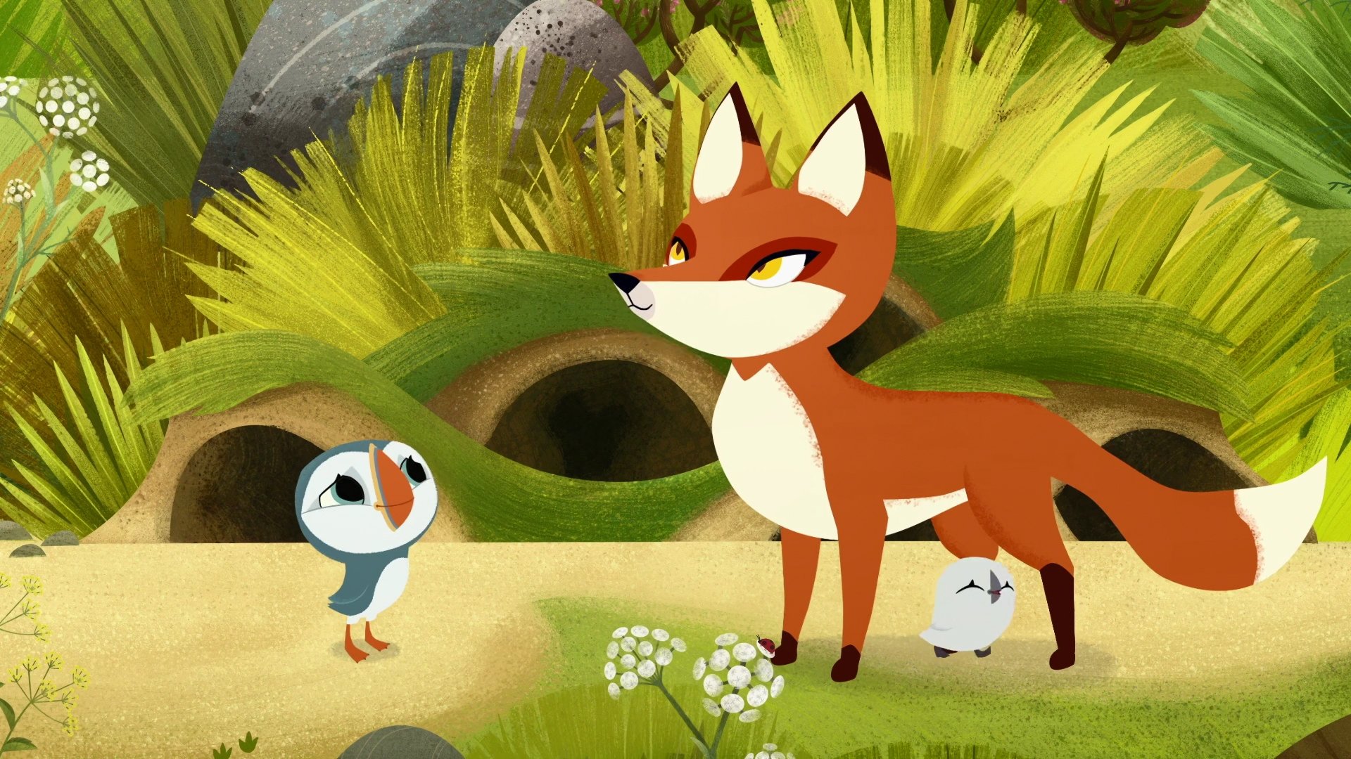 Puffin Rock 2015  [S01E05] - Friendly Flynne