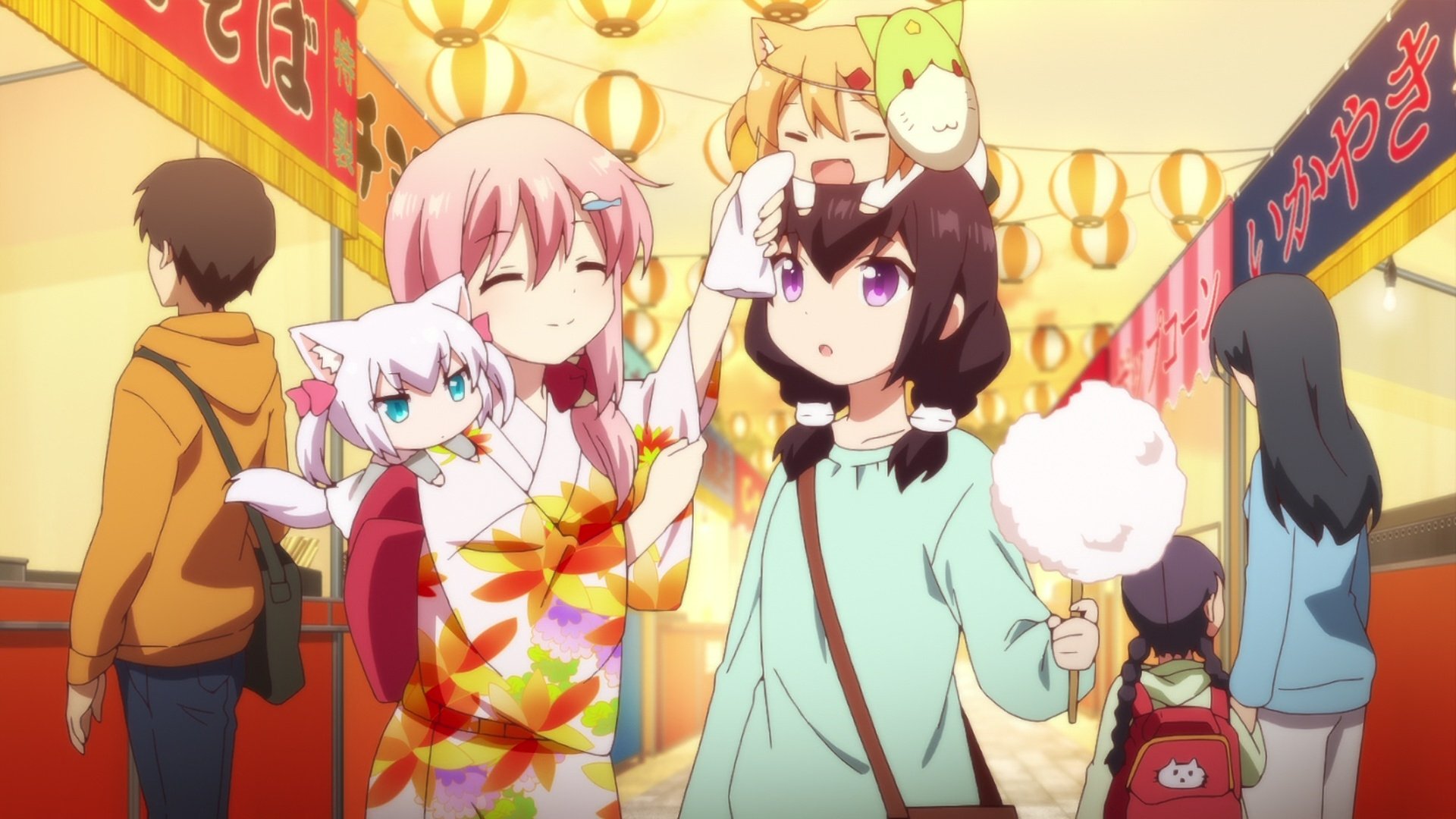 Nyanko Days 2017  [S01E11] - Let's Go to the Festival!
