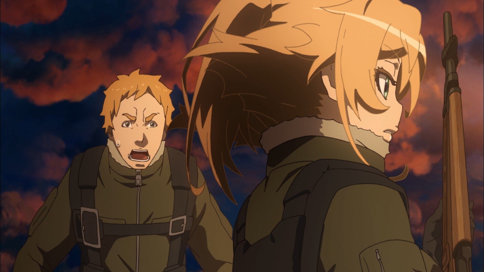 Saga of Tanya the Evil 2017  [S01E08] - Trial by Fire