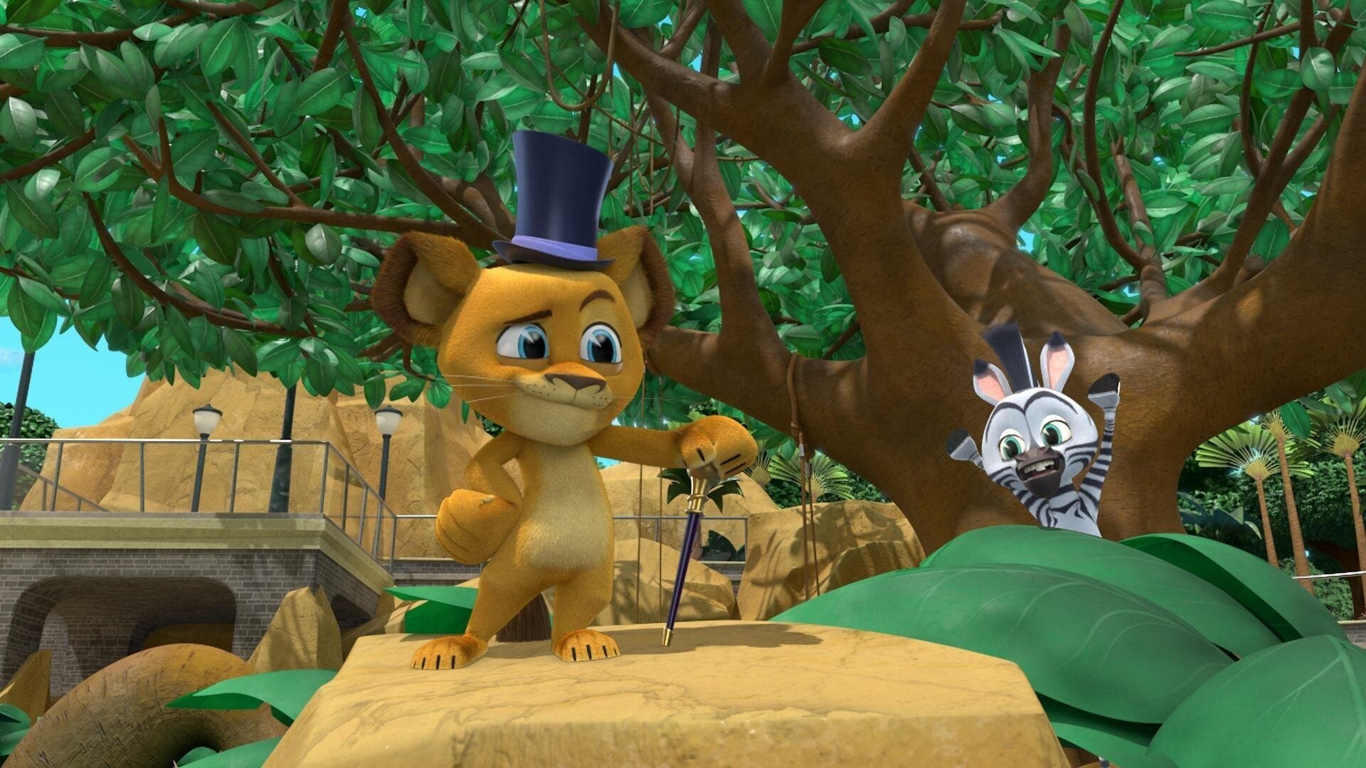 Madagascar: A Little Wild 2021  [S03E01] - Alex and Behemoth