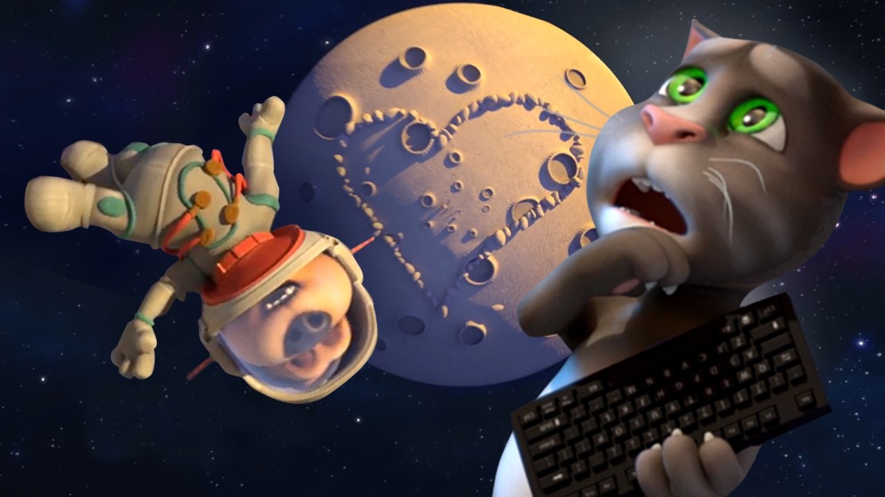 Talking Tom and Friends 2014  [S01E11] - Man on the Moon 2