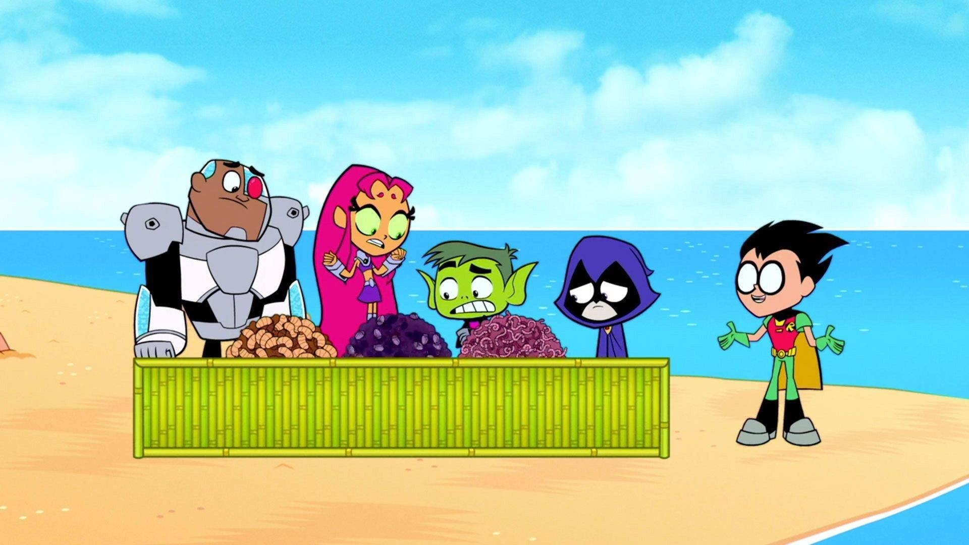 Teen Titans Go! 2015  [S03E42] - Island Adventures (2): Pure Protein