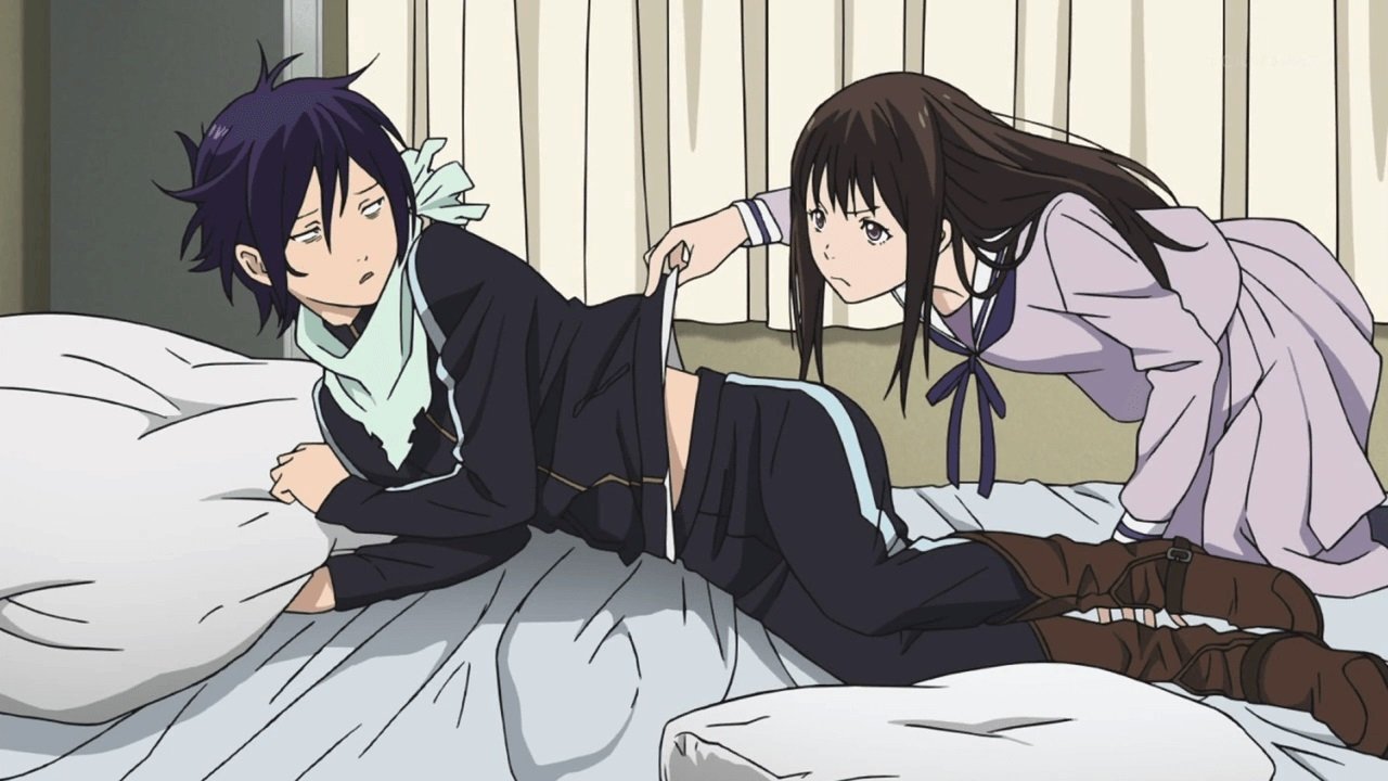 Noragami 2014  [S01E08] - Over the Line