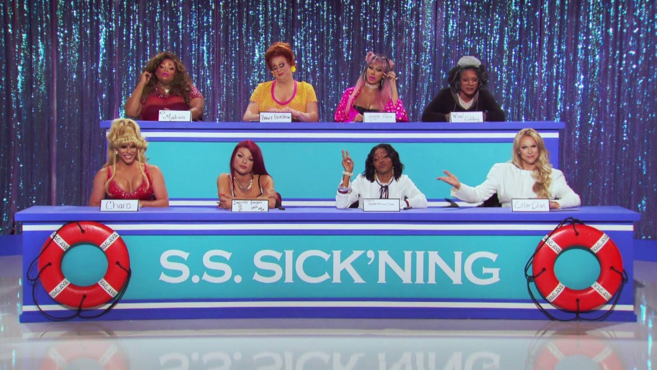 RuPaul's Drag Race 2019  [S11E08] - Snatch Game At Sea