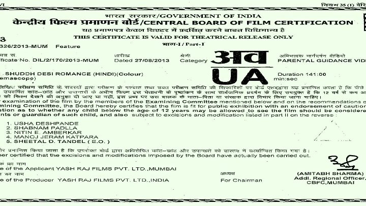 Shuddh Desi Romance 2013 Bollywood Hindi Movie BluRay HD ESub