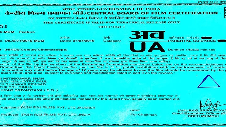 Fan 2016 Bollywood Hindi Movie BluRay HD ESub